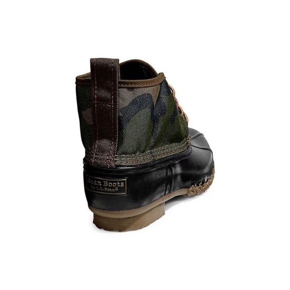 BRAND NEW women LL bean 6inch nylon duck camo waterproof boots size US 7 - Picture 3 of 8